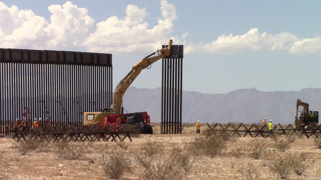 New Border Fence Rising Near Calexico in Yuha Desert - Patriot Fire 🔥